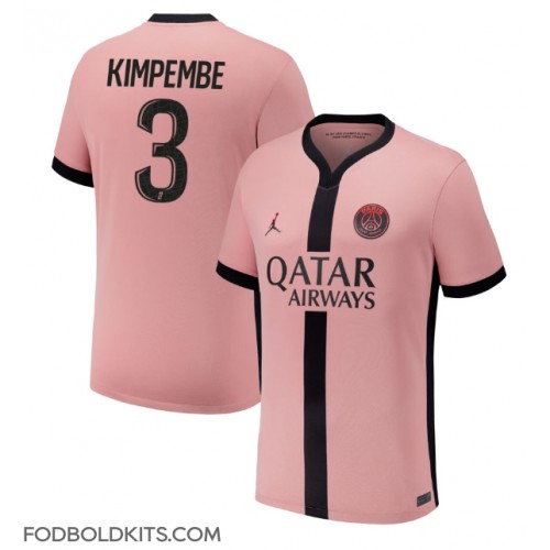 Paris Saint-Germain Presnel Kimpembe #3 Tredjetrøje 2024-25 Kortærmet